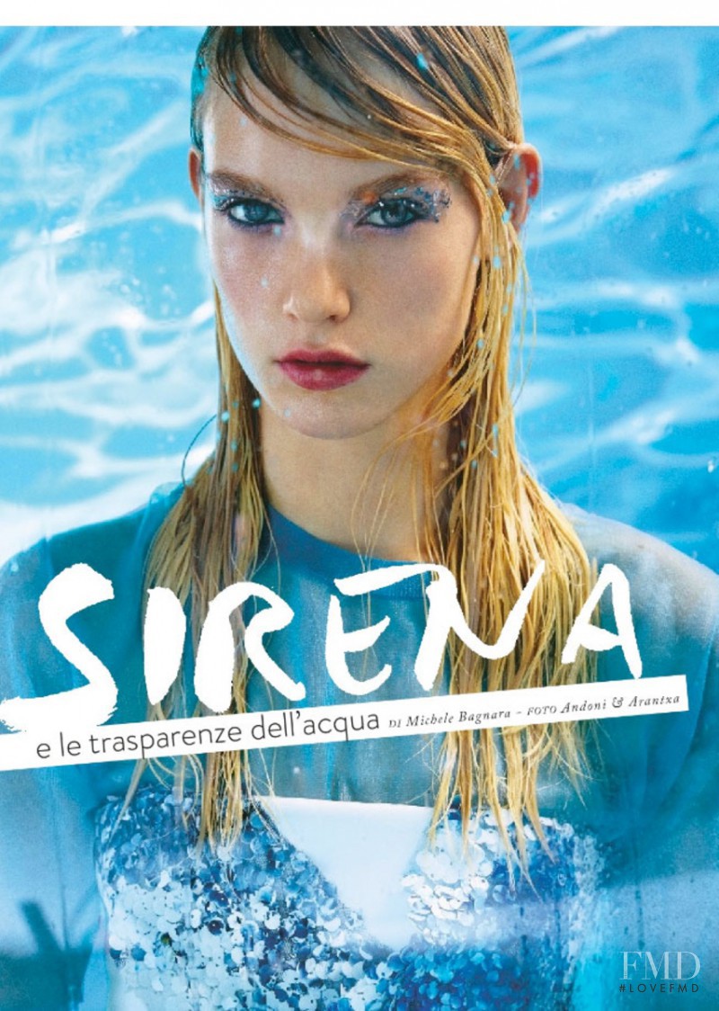 Charlene Hoegger featured in Come Una Sirena, March 2014