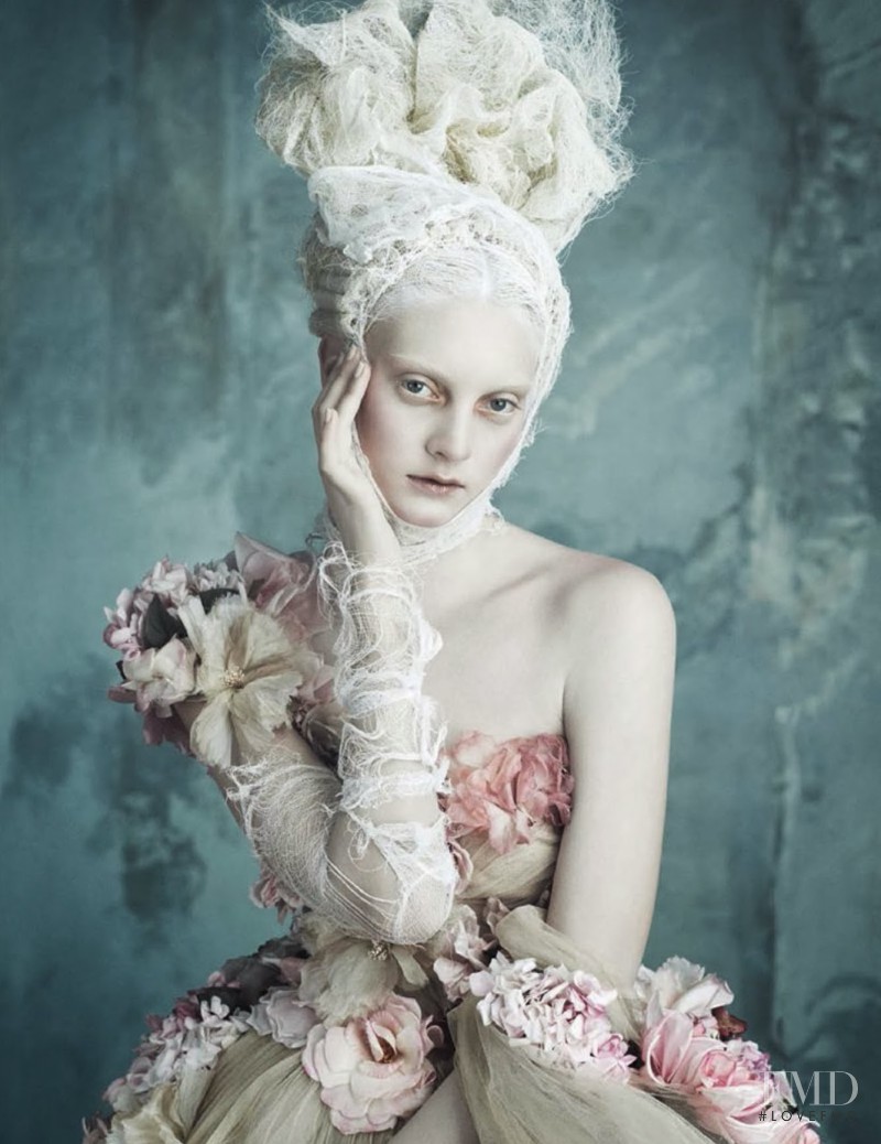 Codie Young featured in Opulenz À La Marie Antoinette, April 2014