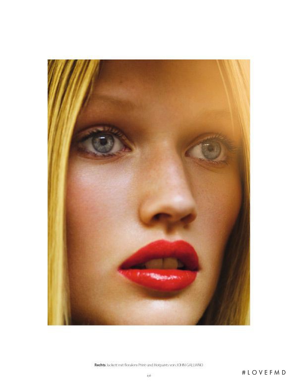 Toni Garrn featured in Intimate Session, December 2008