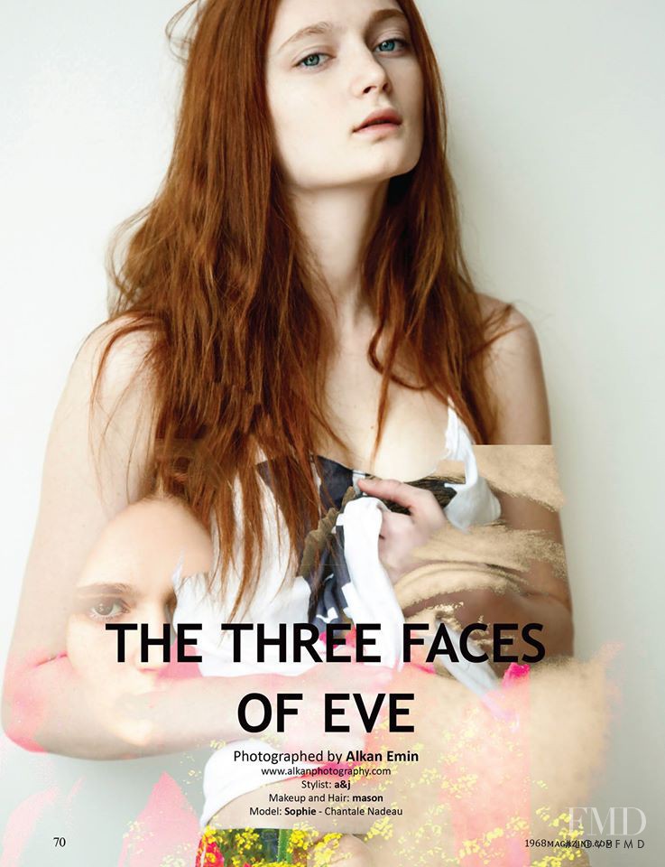Sophie Touchet featured in The Three Faces Of Eve, July 2014