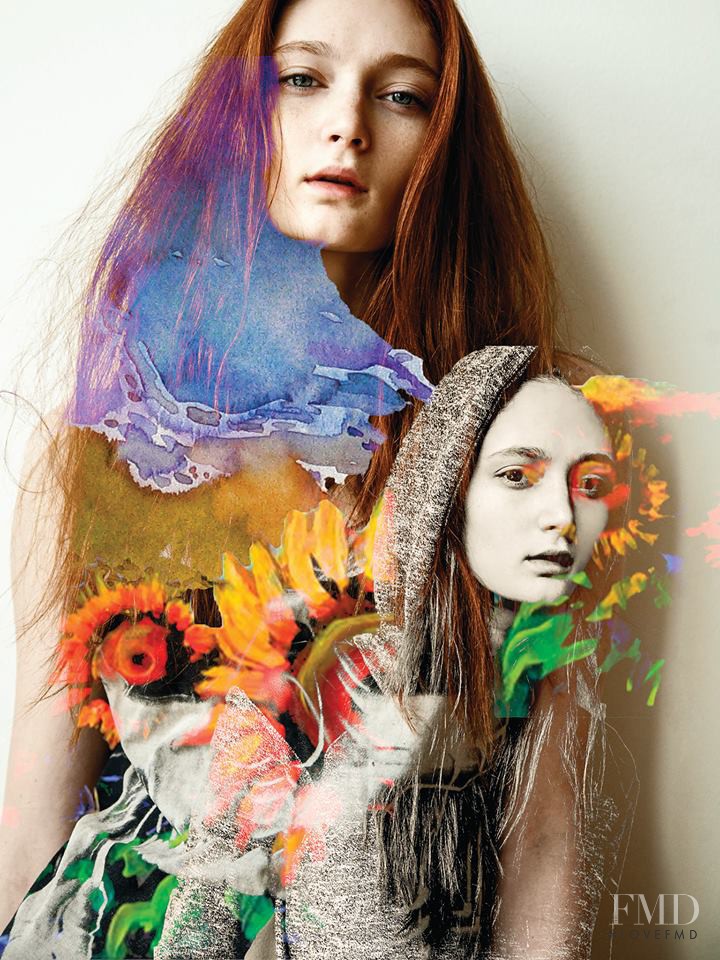 Sophie Touchet featured in The Three Faces Of Eve, July 2014