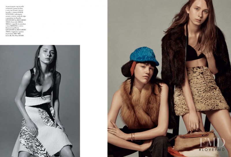 Lieke van Houten featured in Fashion I, November 2014