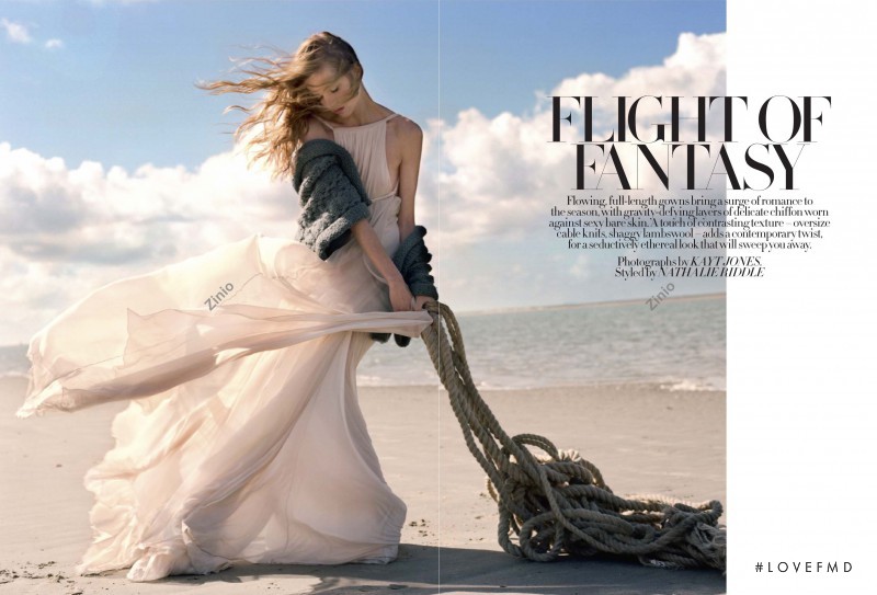 Anne Marie van Dijk featured in Flight Of Fantasy, January 2009