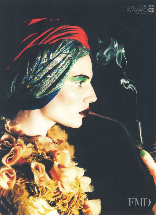 Carrie Anne Burton featured in Opium Smoker, March 2011