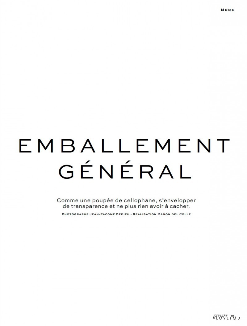 Emballement Général, November 2014