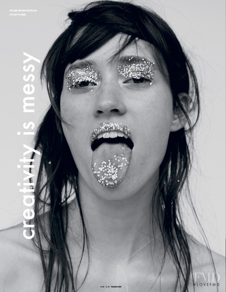 Helena Severin featured in Creativity Is Messy, December 2014