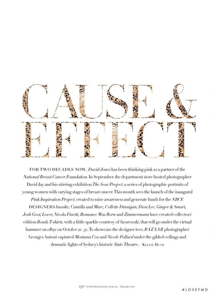 Cause & Effect, November 2014