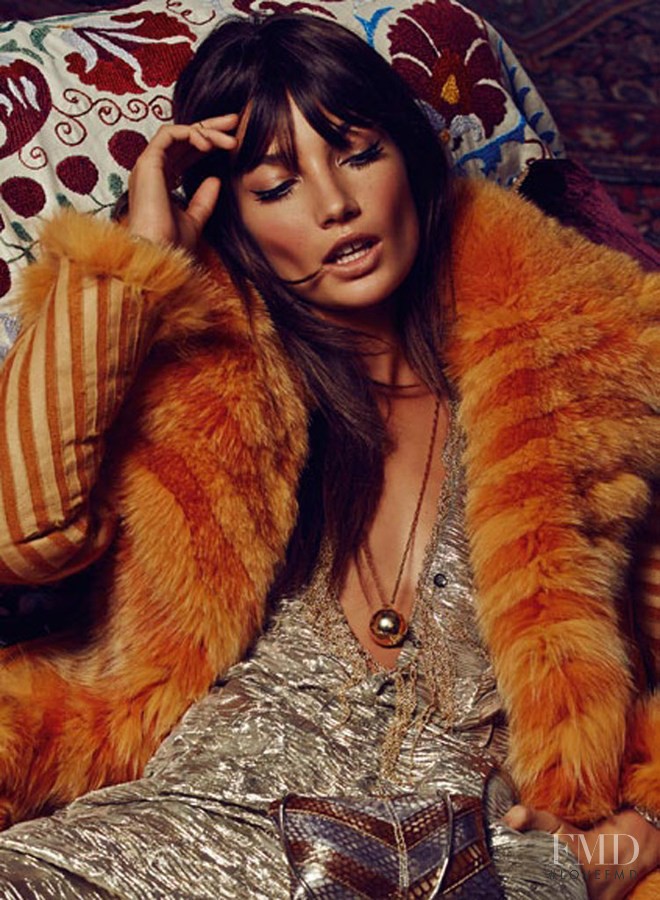 Lily Aldridge featured in Rock \'Affaire\', November 2014