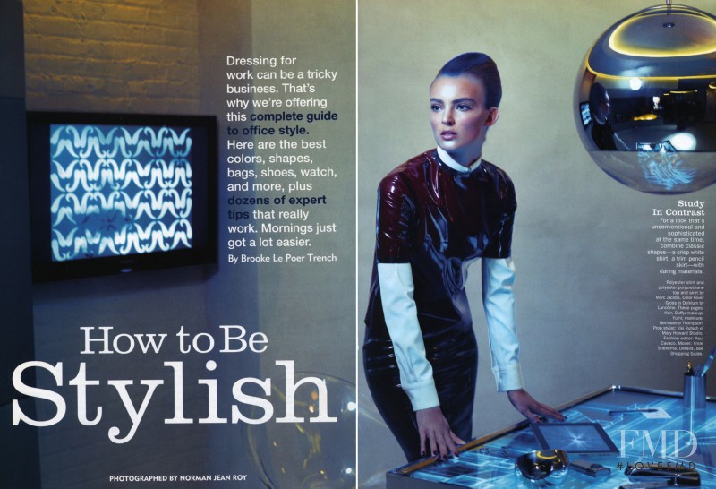 Ymre Stiekema featured in How to be Stylish, August 2011