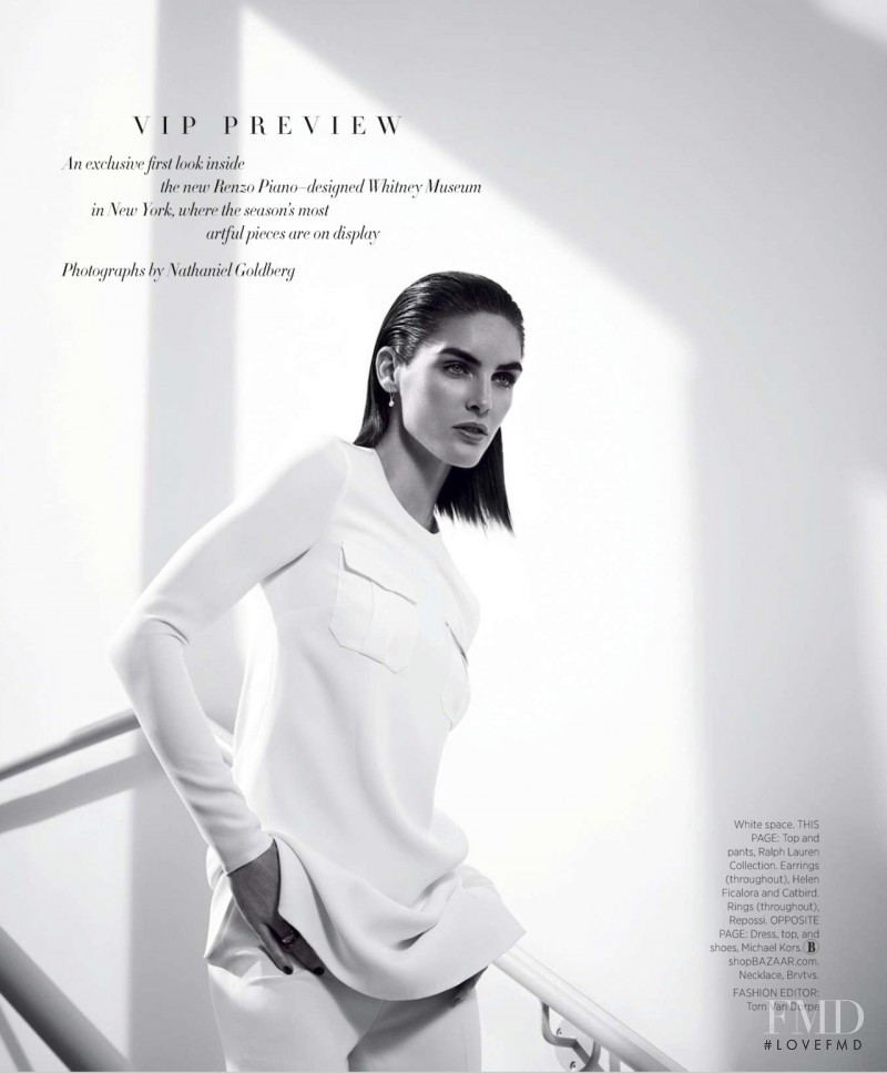 Hilary Rhoda featured in Vip Preview, December 2014