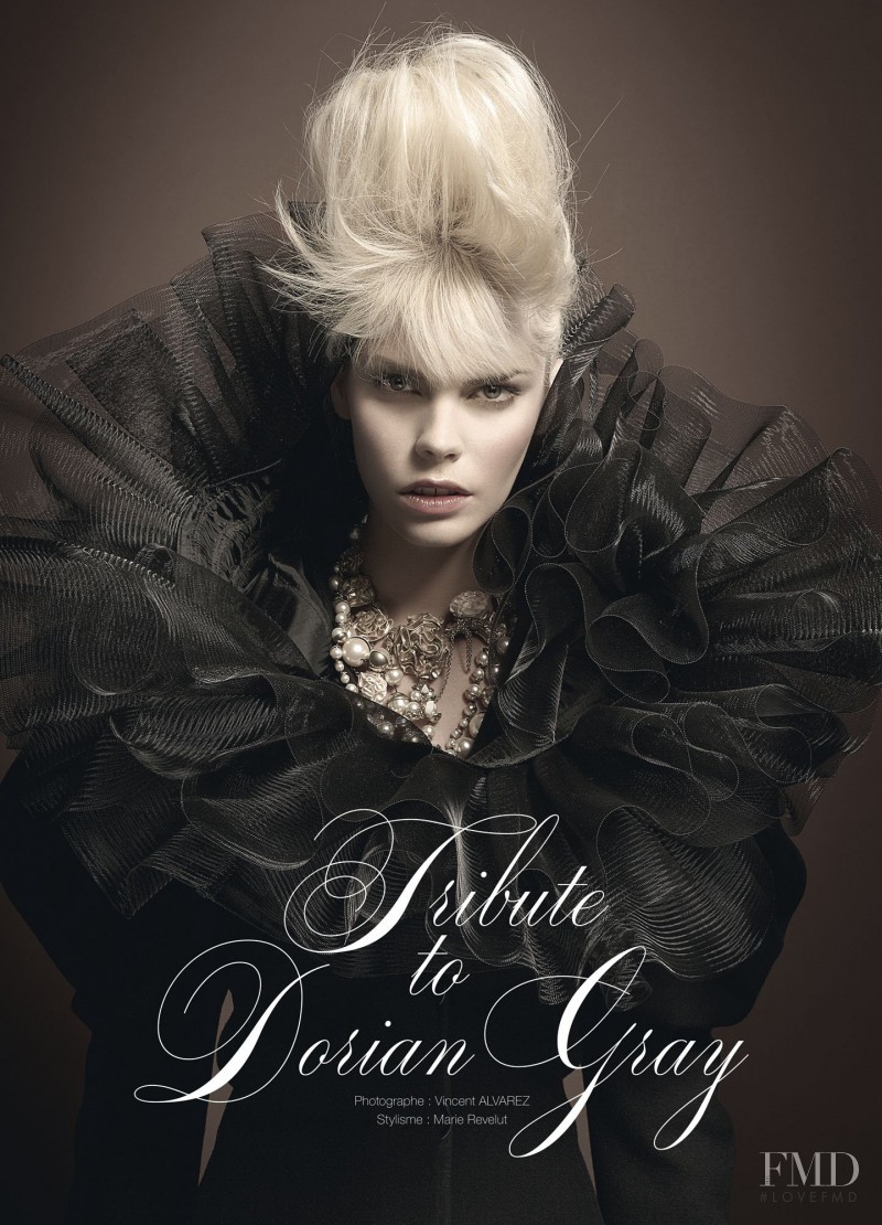 Anna Gushina featured in Tribute to Dorian Gray, March 2011