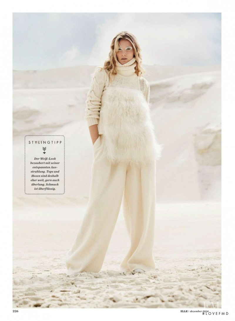 Denisa Dvorakova featured in Wollweiss, December 2014