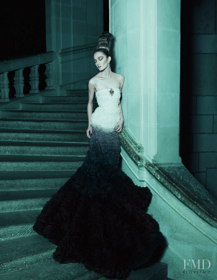 Kasia Jujeczka featured in Fairytale Evening Gowns, November 2014