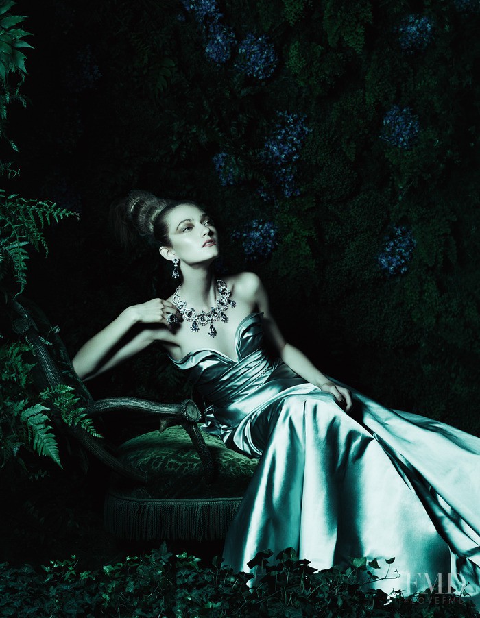 Kasia Jujeczka featured in Fairytale Evening Gowns, November 2014