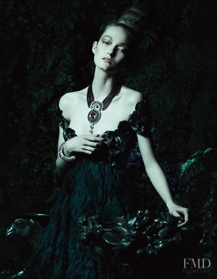 Kasia Jujeczka featured in Fairytale Evening Gowns, November 2014