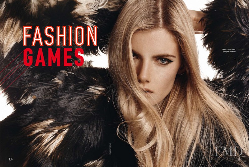 Anouk Sanders featured in Fashion Games, November 2014