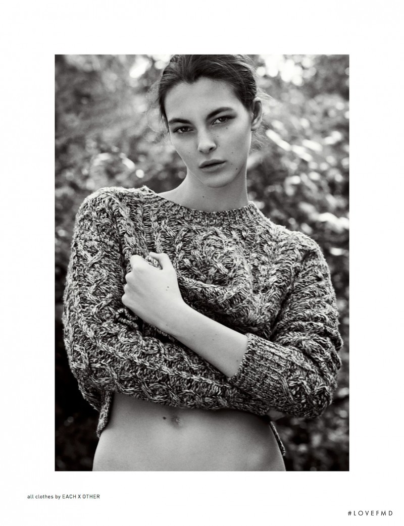 Vittoria Ceretti featured in About To Hide, September 2014