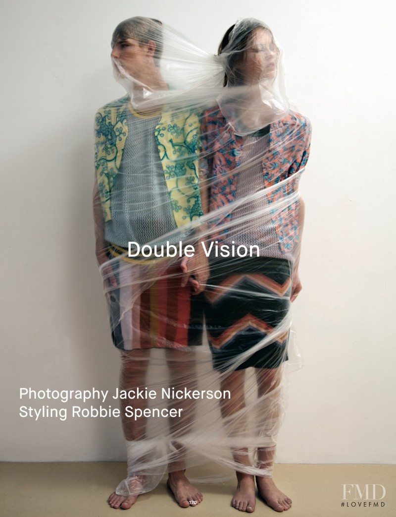 Julie Hoomans featured in Double Vision, December 2014