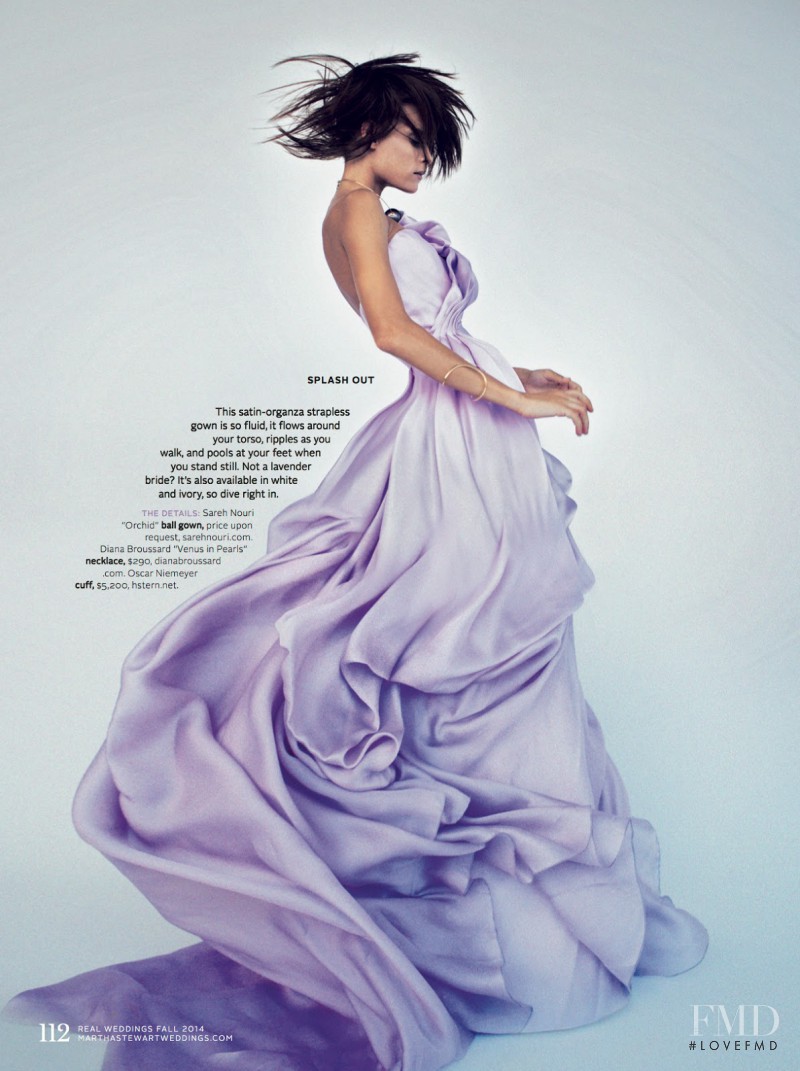 Ludmilla Perignon featured in Dresses That Move You, September 2014