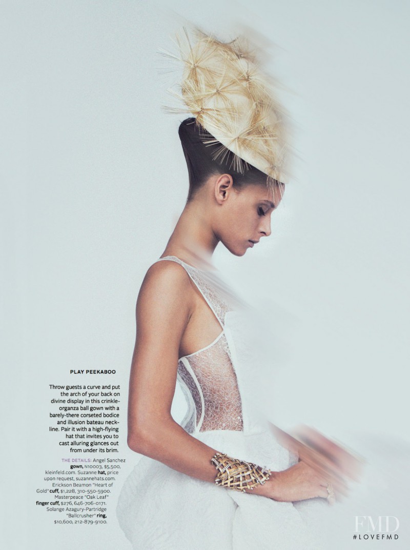 Ludmilla Perignon featured in Dresses That Move You, September 2014