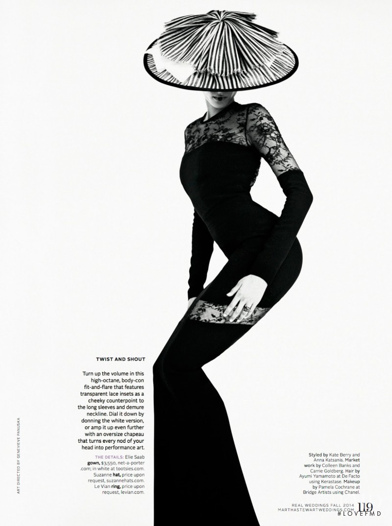 Ludmilla Perignon featured in Dresses That Move You, September 2014