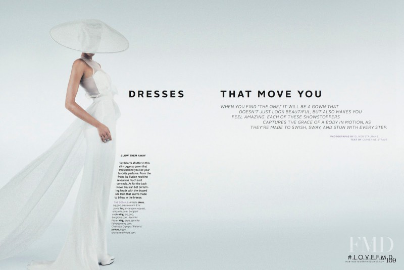 Ludmilla Perignon featured in Dresses That Move You, September 2014