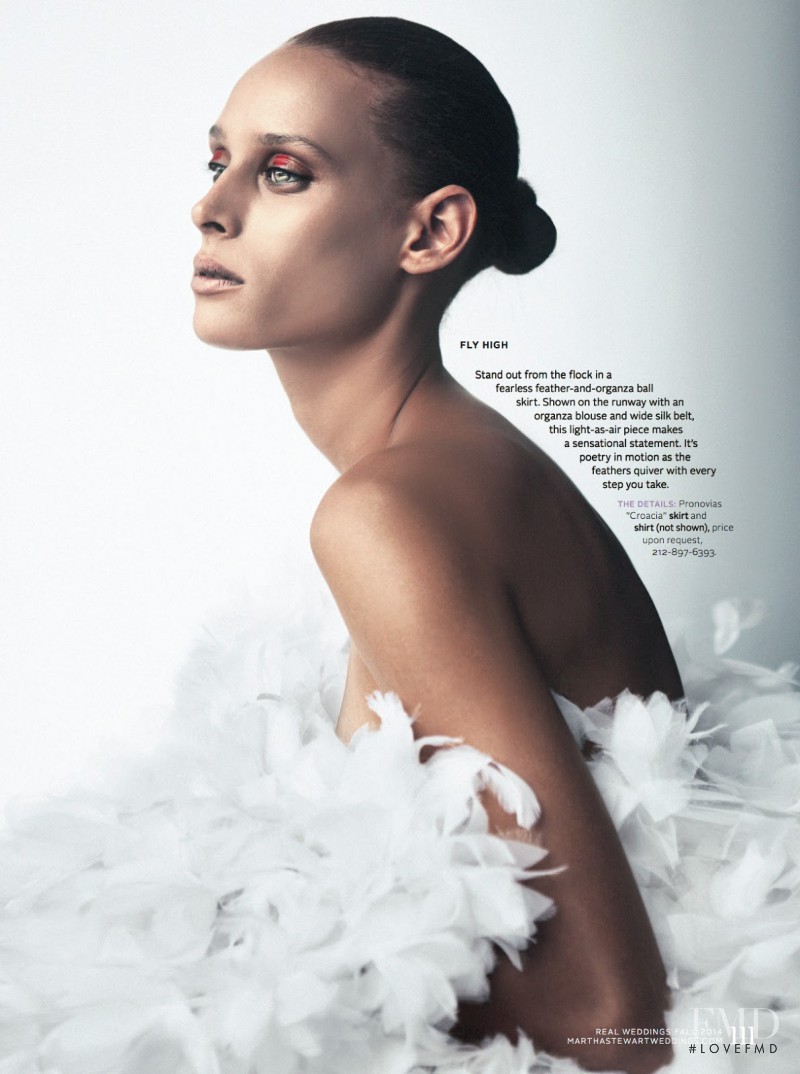 Ludmilla Perignon featured in Dresses That Move You, September 2014