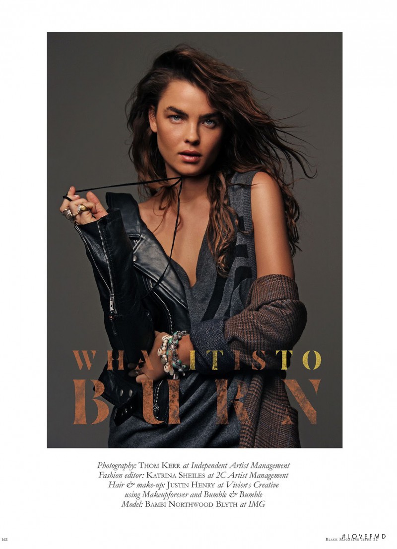 Bambi Northwood-Blyth featured in What It Is To Burn, December 2014