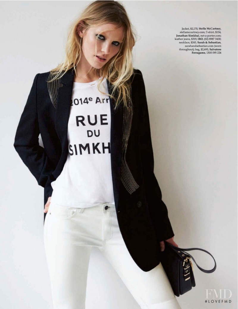 Emily Baker featured in Almost French, December 2014
