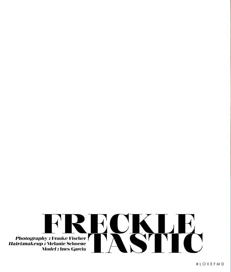 Freckle Tastic, November 2014