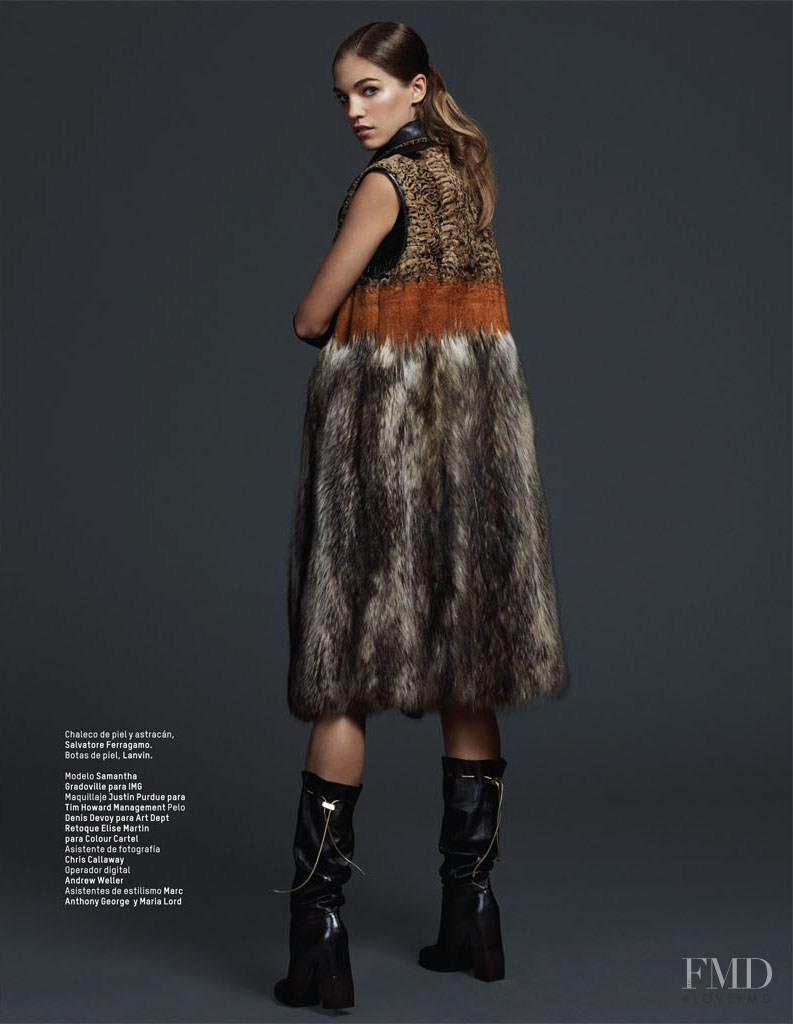 Samantha Gradoville featured in Instants D\'hiver, December 2014