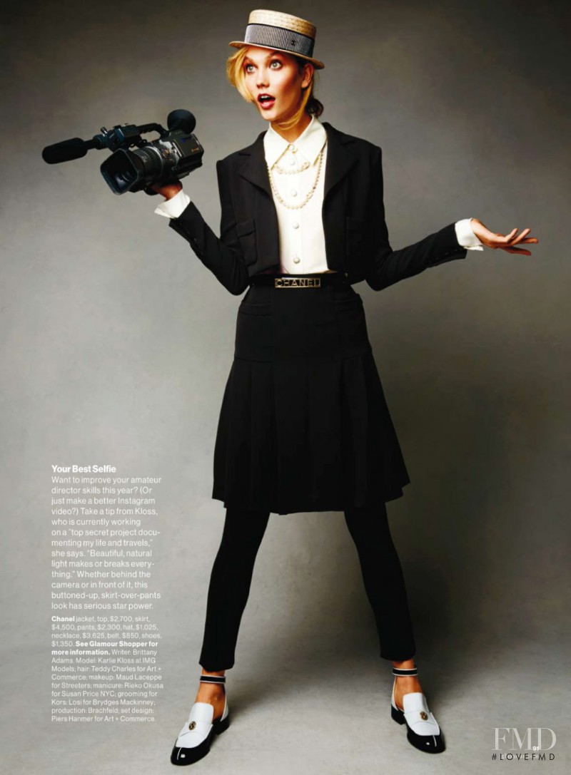 Karlie Kloss featured in New Year, New Look, January 2015