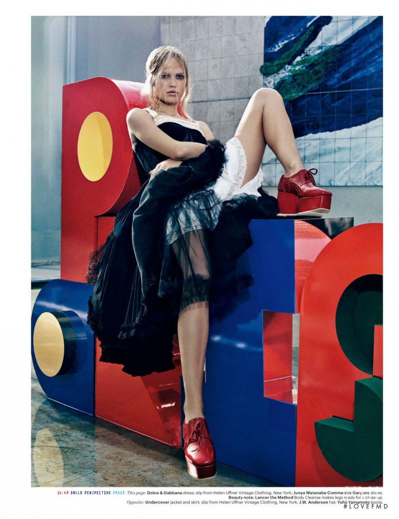 Anna Ewers featured in Anna Paris, December 2014