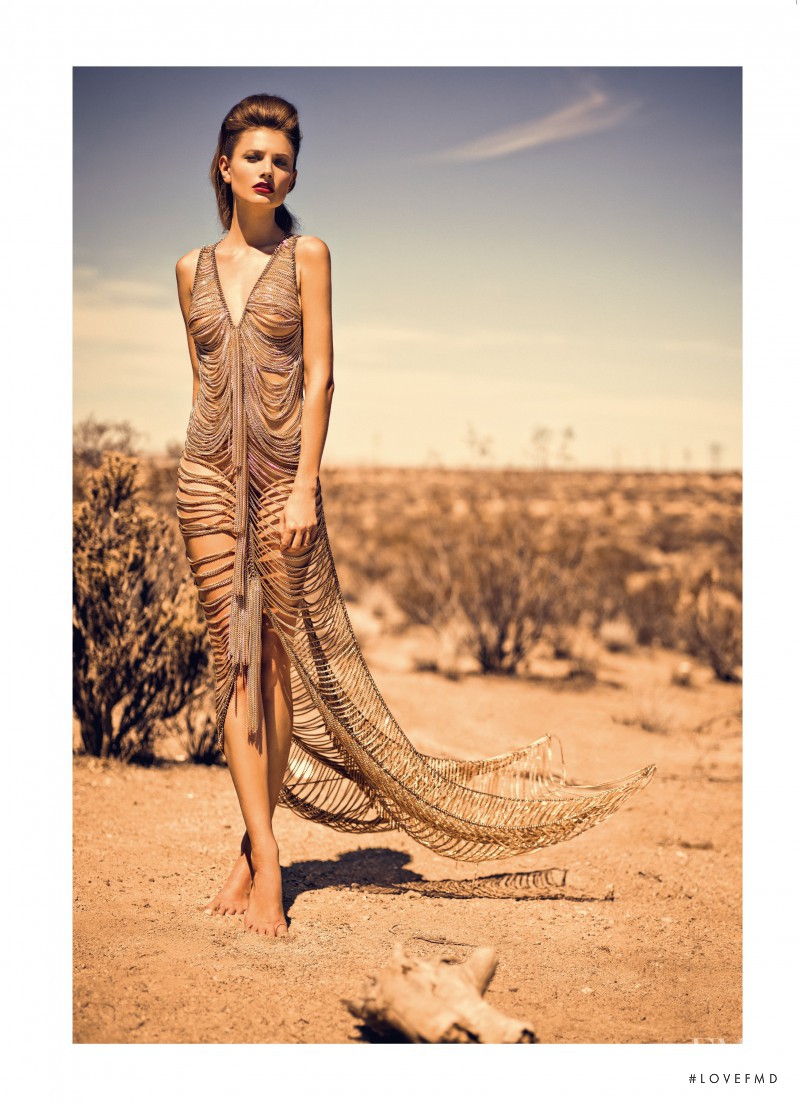 Angeline Suppiger featured in Hot Desert Fashion, October 2014