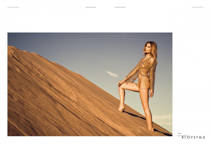 Angeline Suppiger featured in Hot Desert Fashion, October 2014