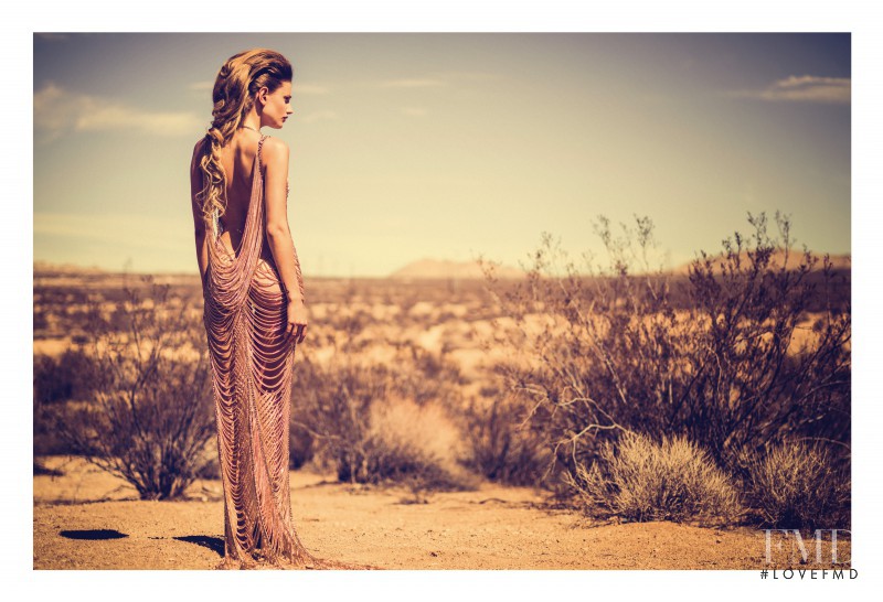 Angeline Suppiger featured in Hot Desert Fashion, October 2014