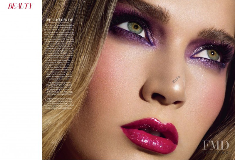 Jorgelina Airaldi featured in Spring\'s hottest make-up, March 2009