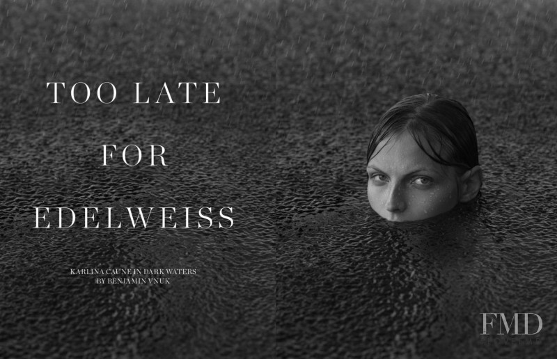 Karlina Caune featured in Too Late For Edelweiss, January 2015