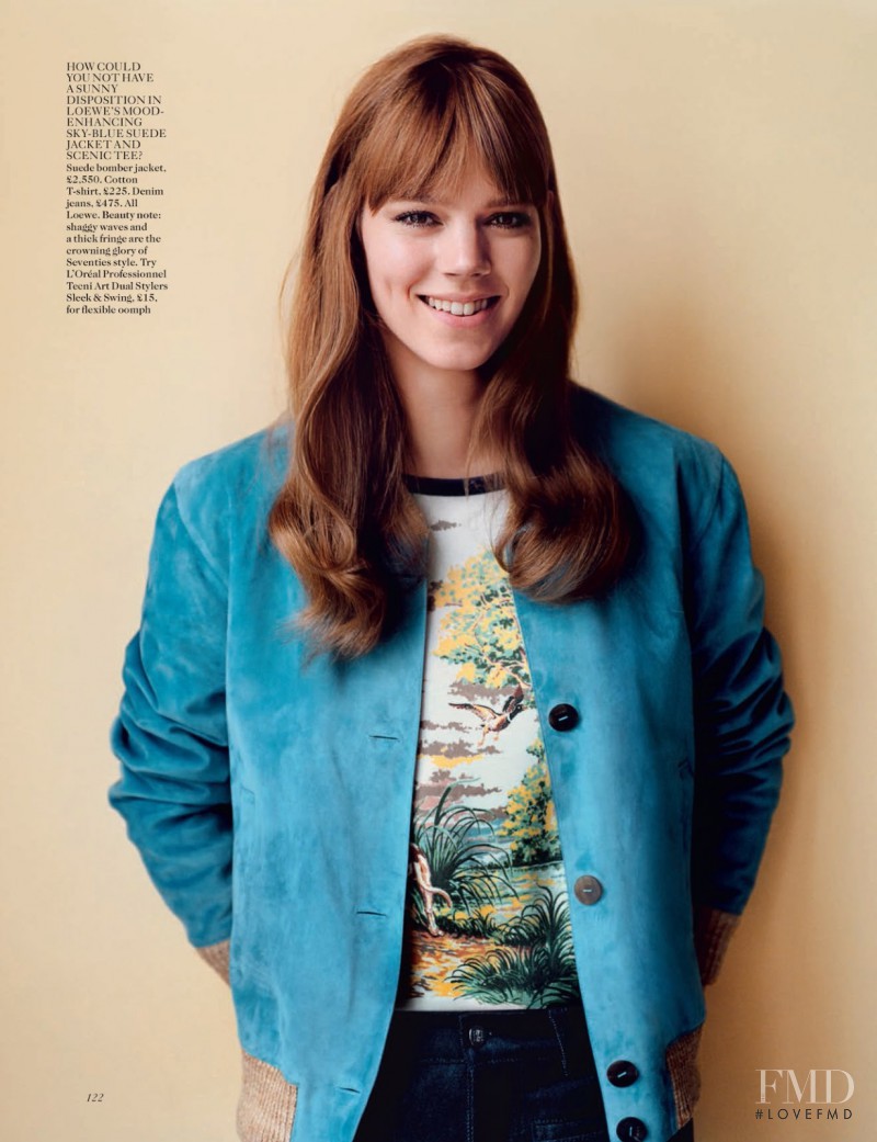 Freja Beha Erichsen featured in Past / Present Perfect, January 2015