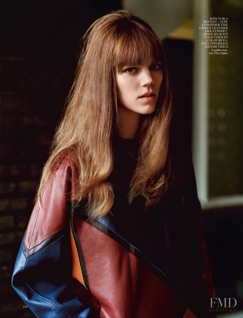 Freja Beha Erichsen featured in Past / Present Perfect, January 2015