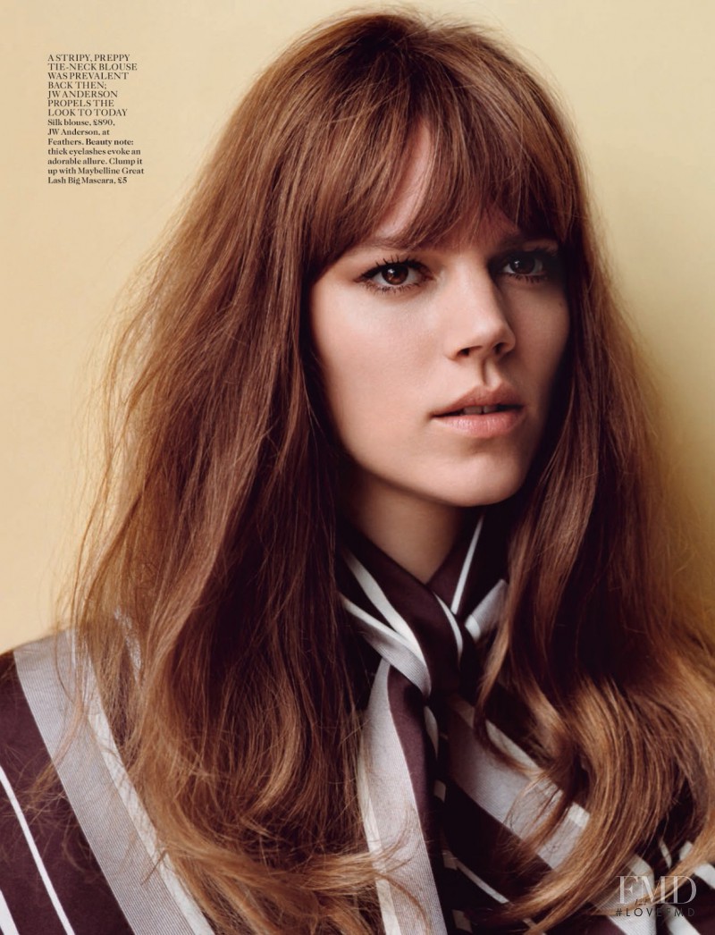 Freja Beha Erichsen featured in Past / Present Perfect, January 2015