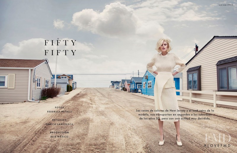 Elena Melnik featured in Fifty Fifty, December 2014