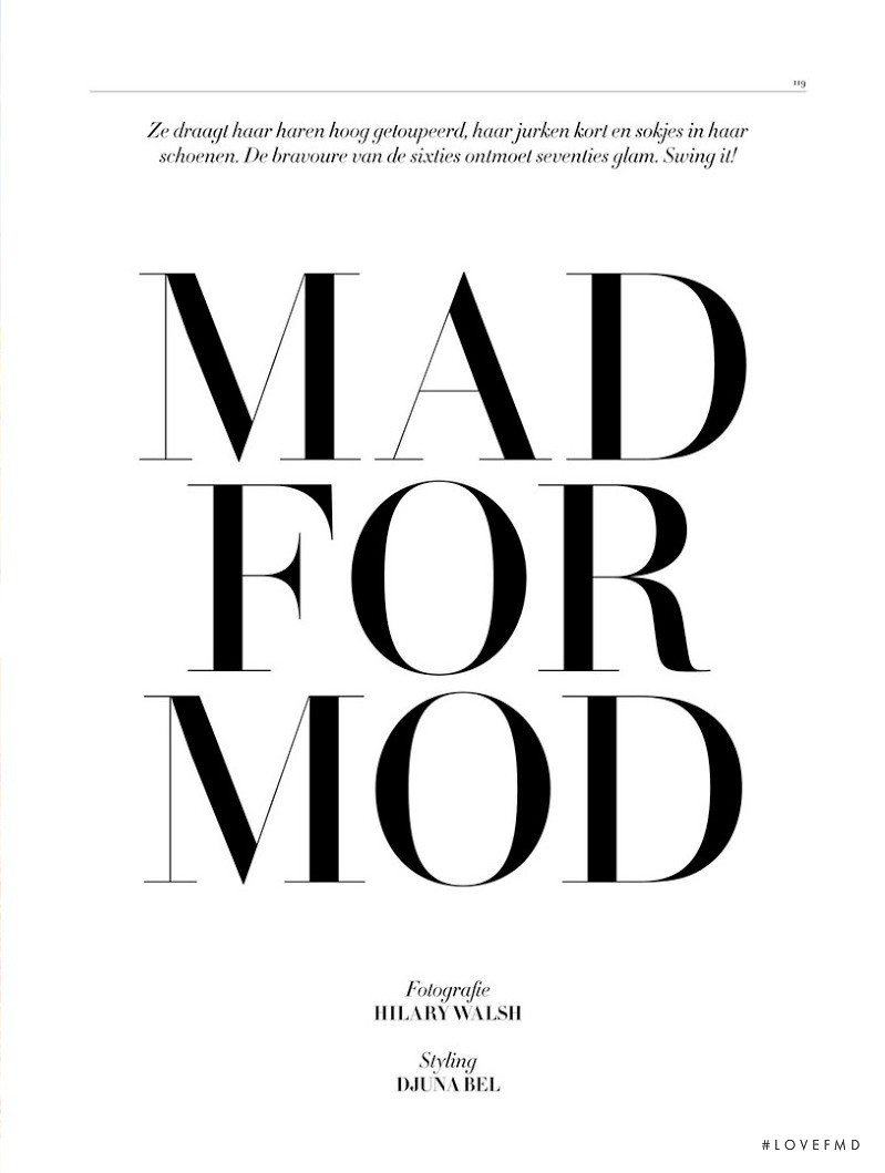 Mad For Mod, December 2014