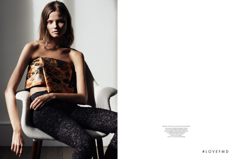 Magdalena Frackowiak featured in Temptation, December 2014