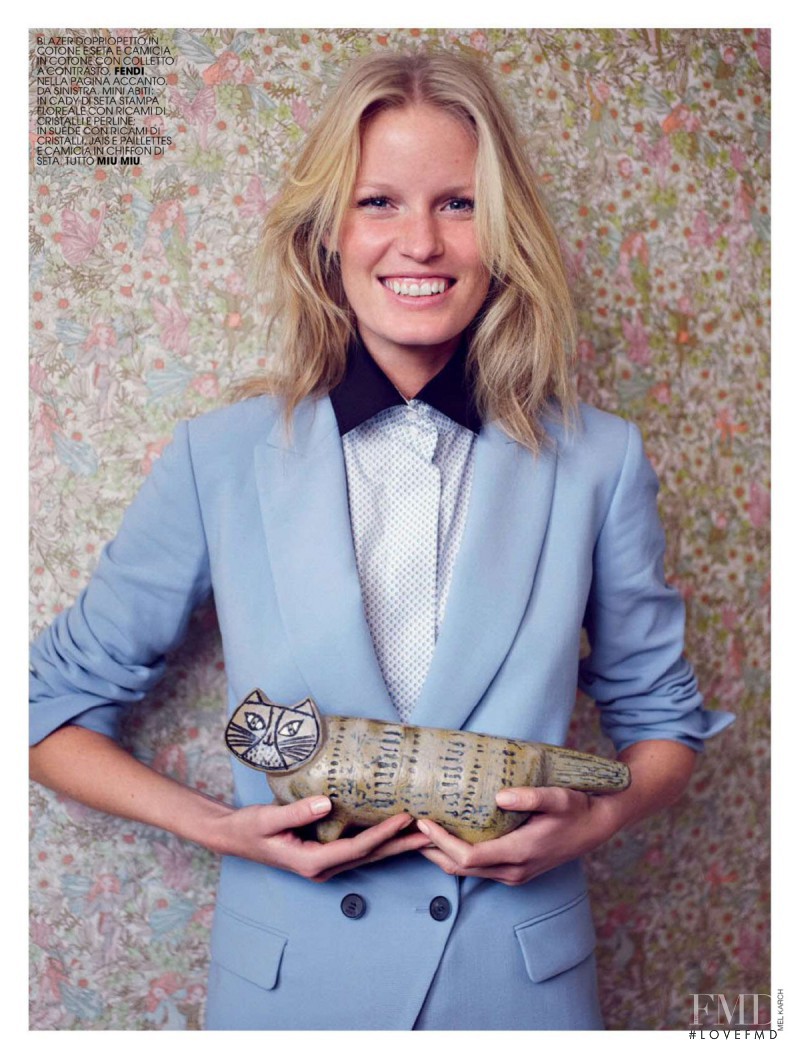 Caroline Winberg featured in Peace And Love, January 2015