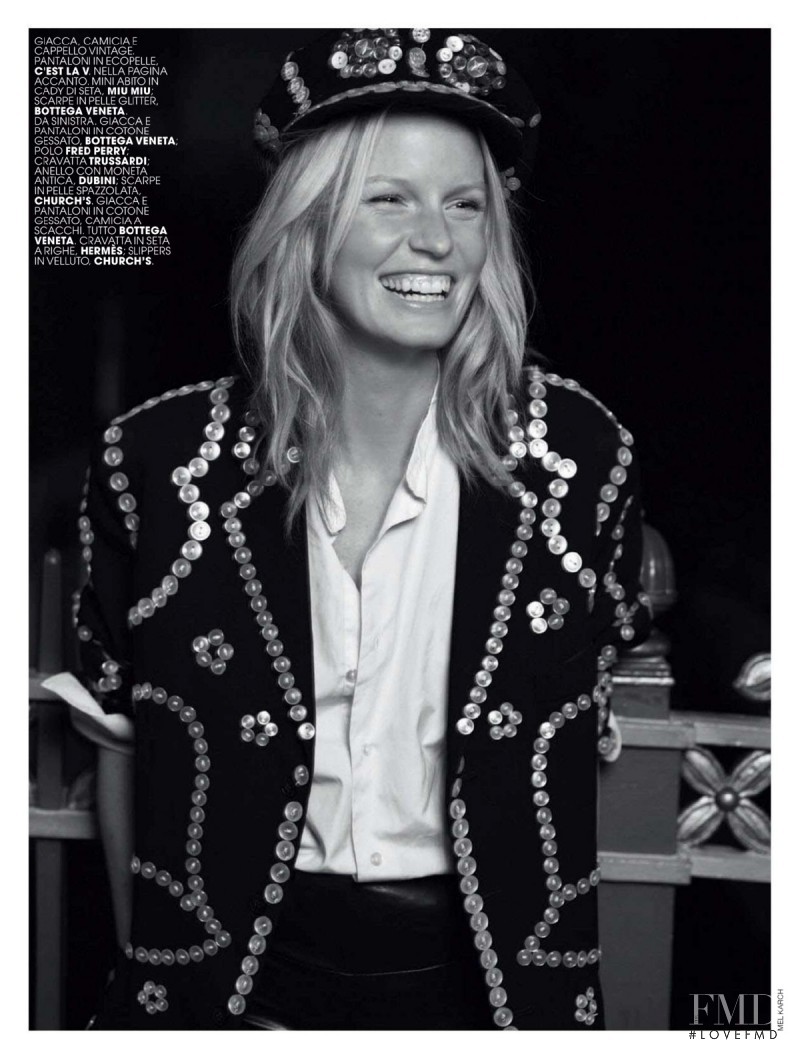 Caroline Winberg featured in Peace And Love, January 2015