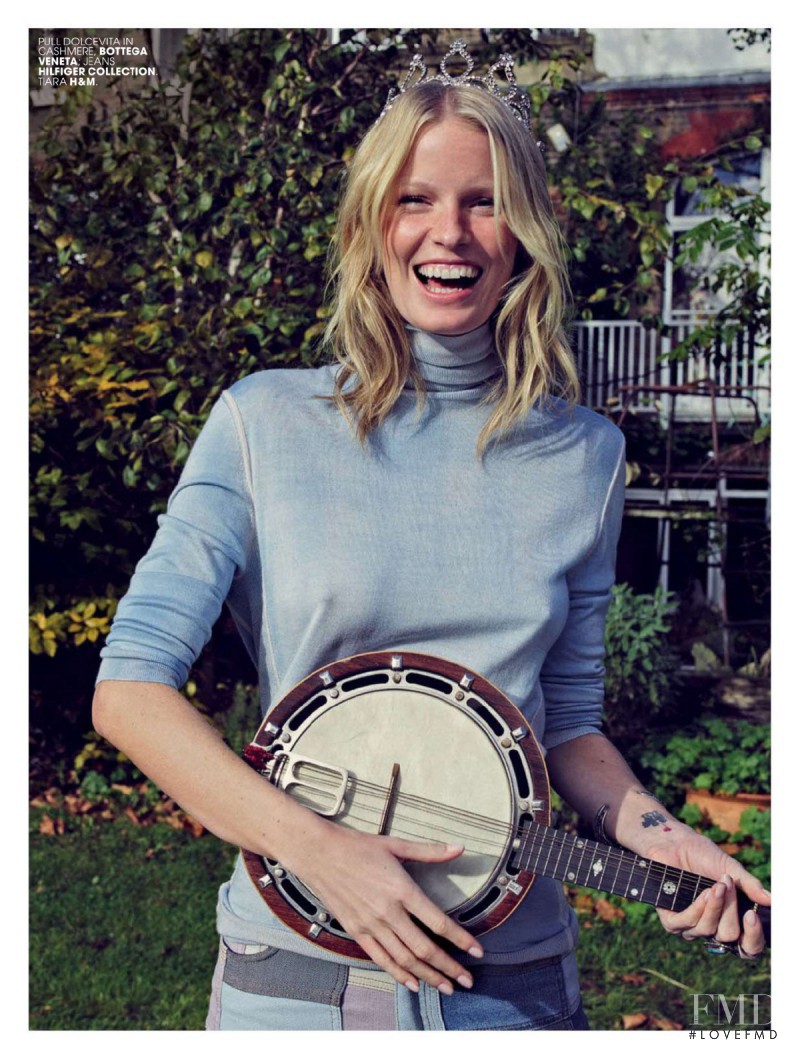 Caroline Winberg featured in Peace And Love, January 2015