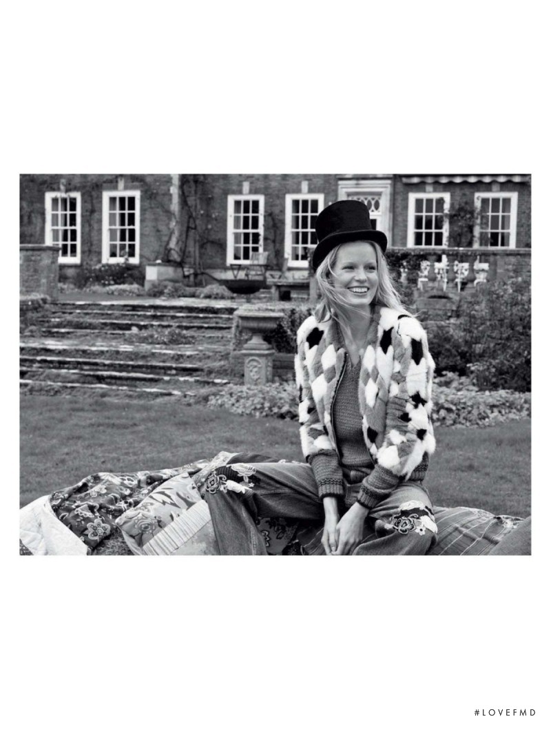 Caroline Winberg featured in Peace And Love, January 2015