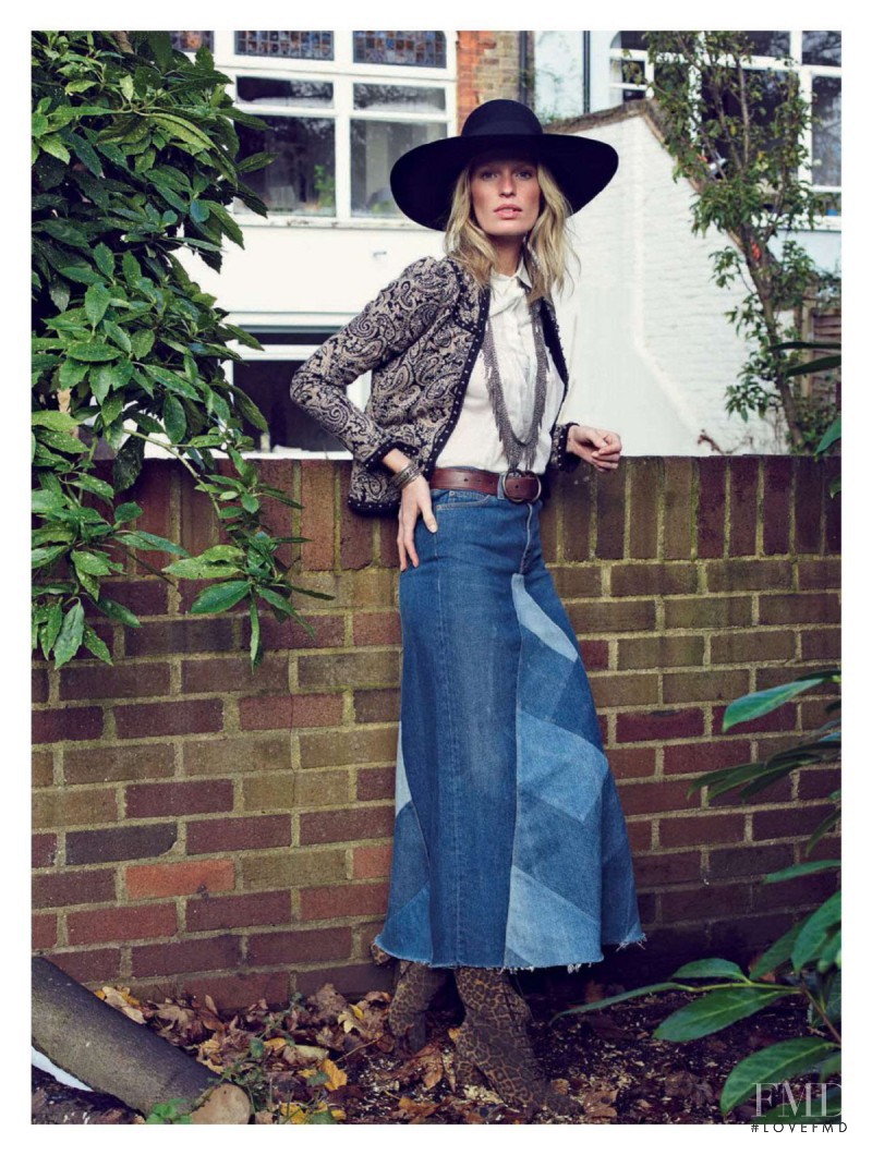 Caroline Winberg featured in Peace And Love, January 2015