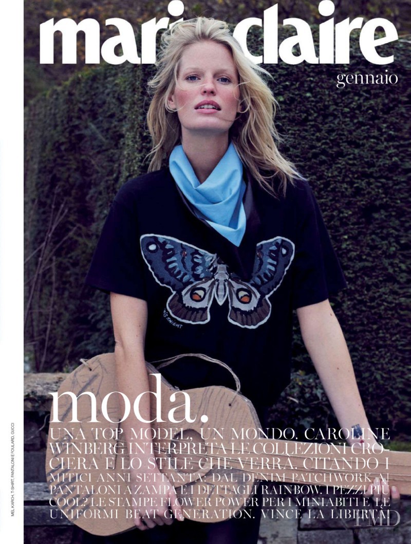 Caroline Winberg featured in Peace And Love, January 2015